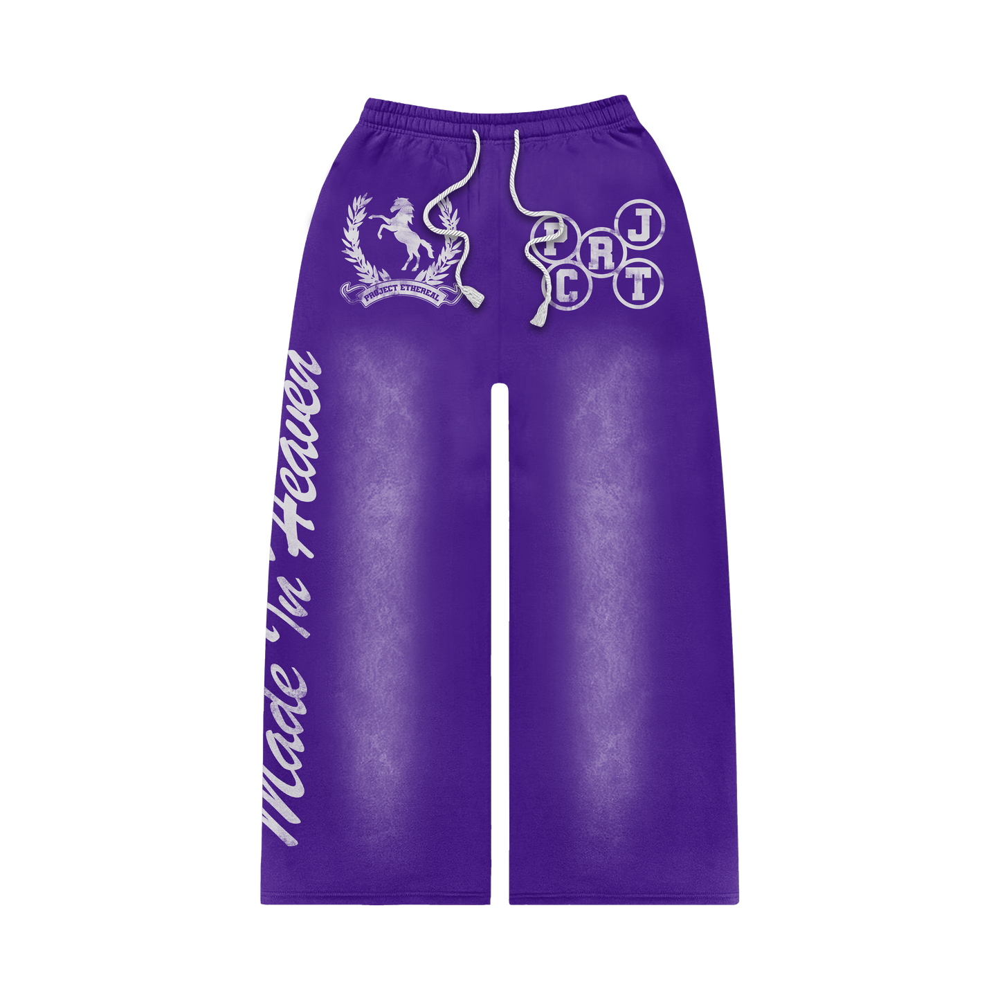 "Made In Heaven" Purple Sweatpants