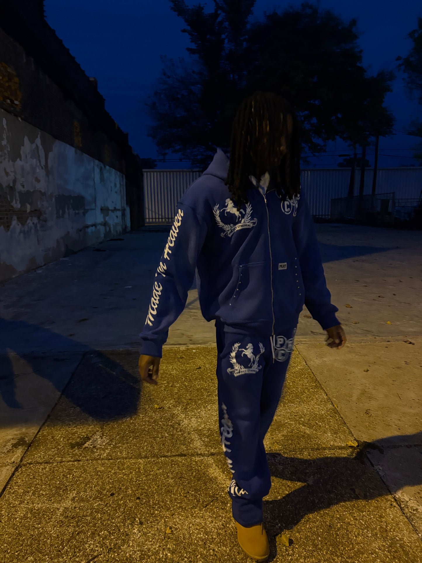 "Made In Heaven" Blue Hoodie
