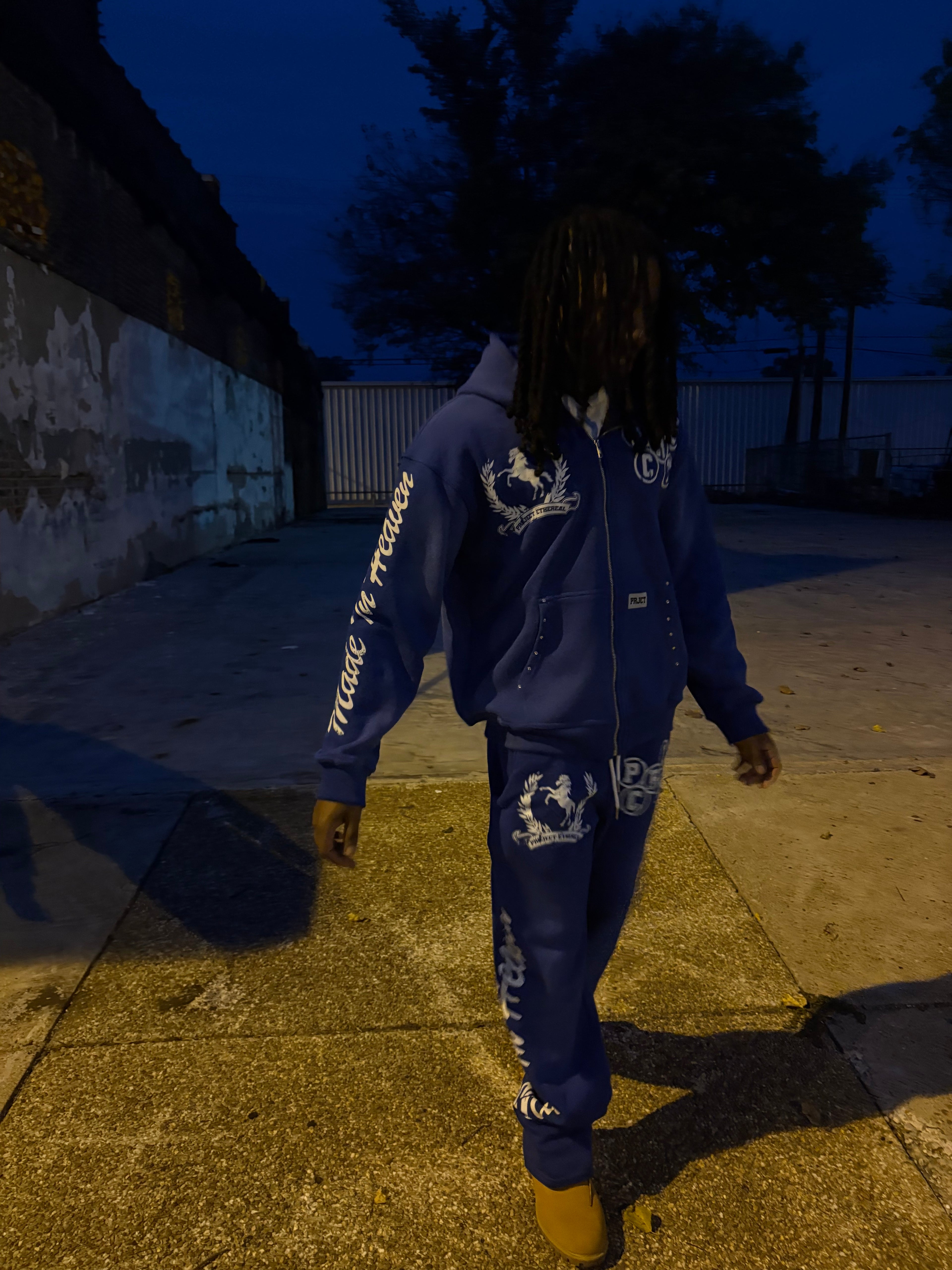 "Made In Heaven" Blue Hoodie