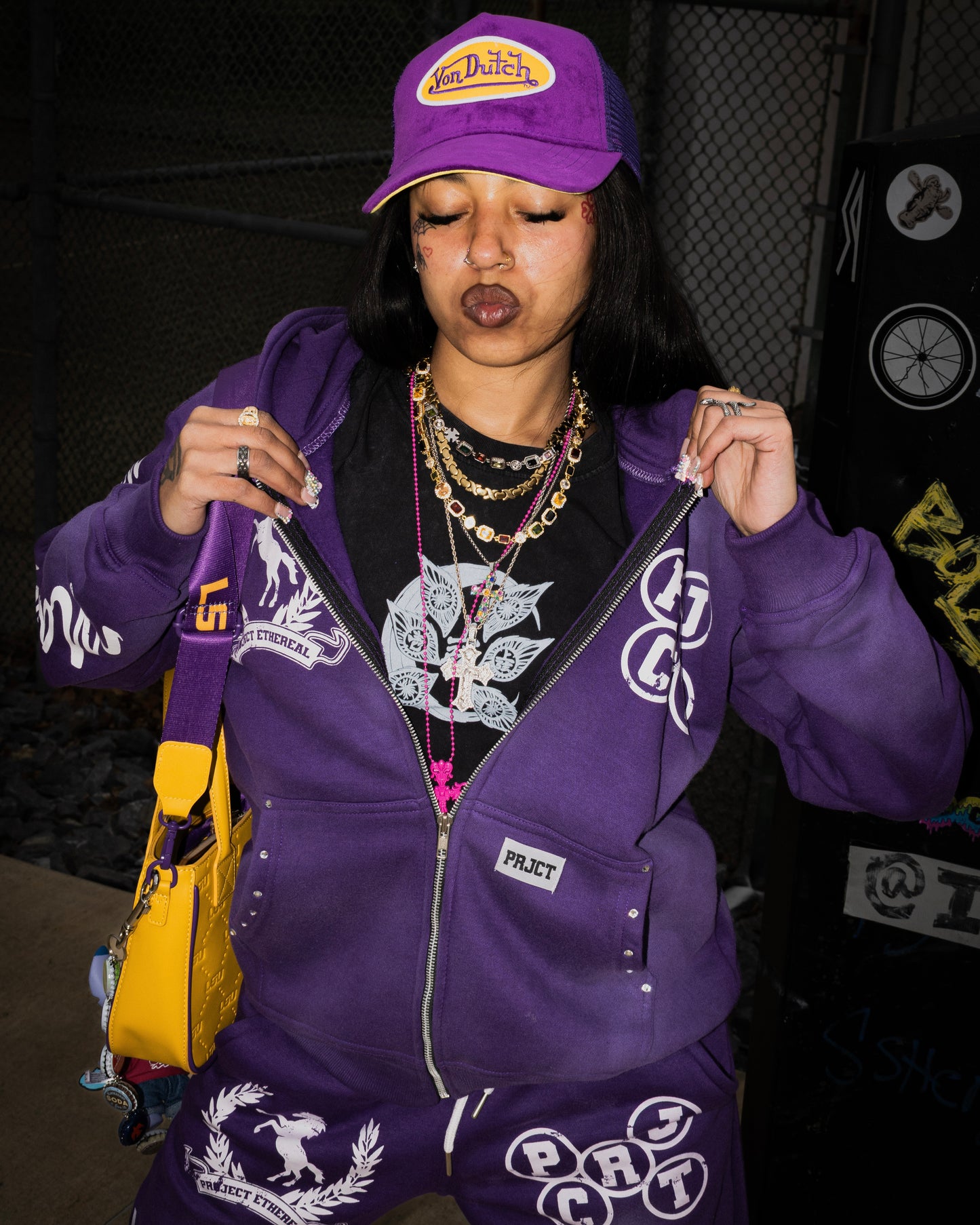 "Made In Heaven" Purple Hoodie