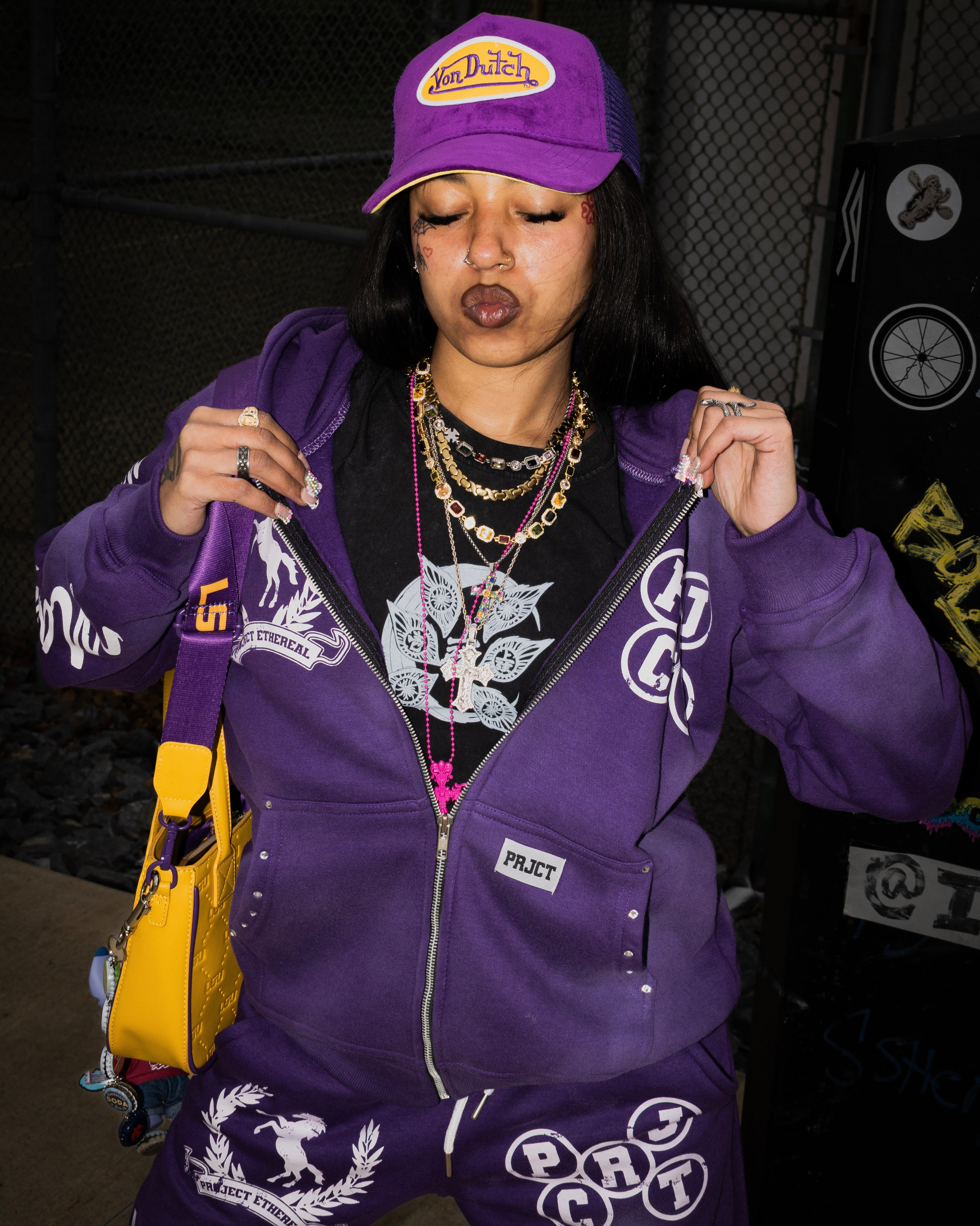 "Made In Heaven" Purple Hoodie