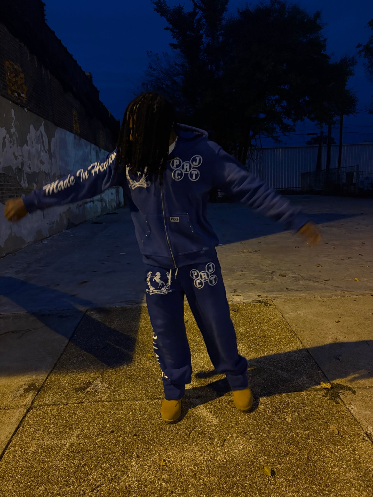 "Made In Heaven" Blue Hoodie