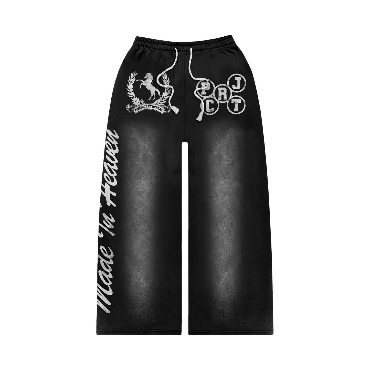 "Made In Heaven" Black Sweatpants