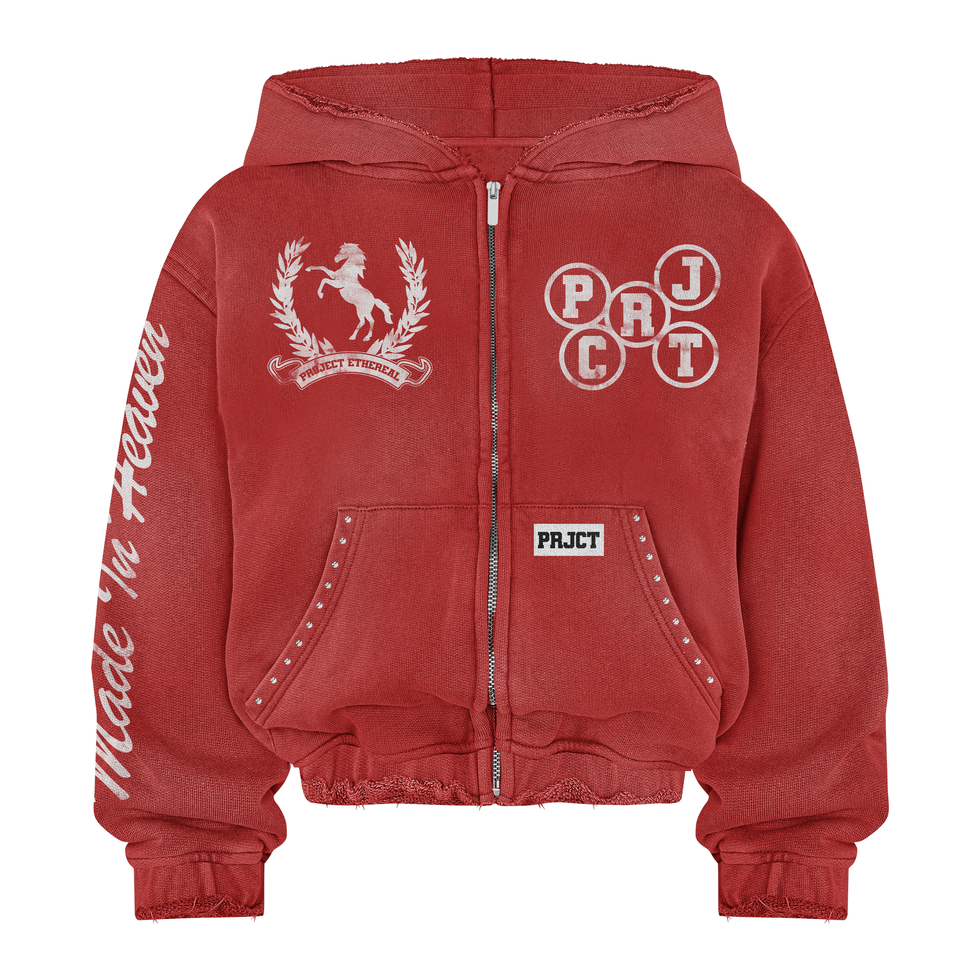 "Made In Heaven" Red Hoodie