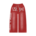 "Made In Heaven" Red Sweatpants